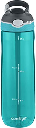 Contigo AUTOSPOUT Straw Ashland Water Bottle, 24 oz, Scuba