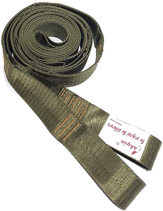 Hammock Straps,Tree Swing Hangers with 2 Carabiners,1.3"-2" Extra Wide,26.4 Ft Extra Long Combined.Heavy Duty.Most of National and State Park Require More Than 1" Wide Tree Straps