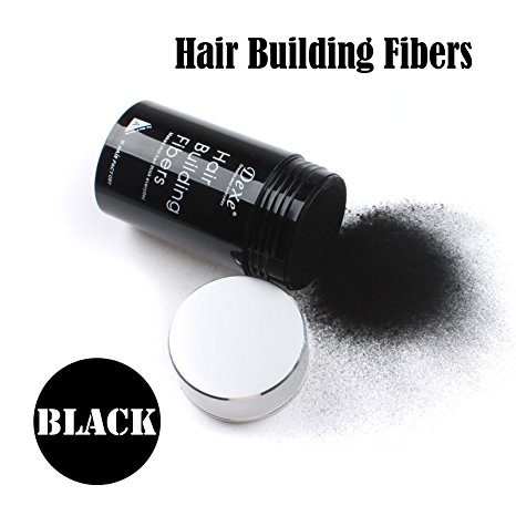 Easy to Use Lose Hair Building Fibers Black Color 22g