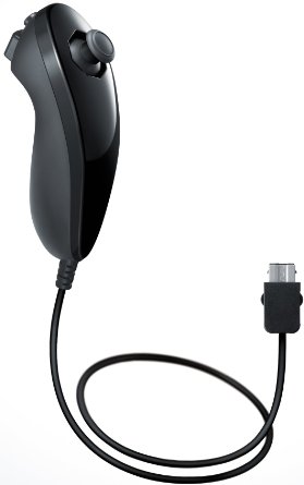 Wii Nunchuk Controller - Black