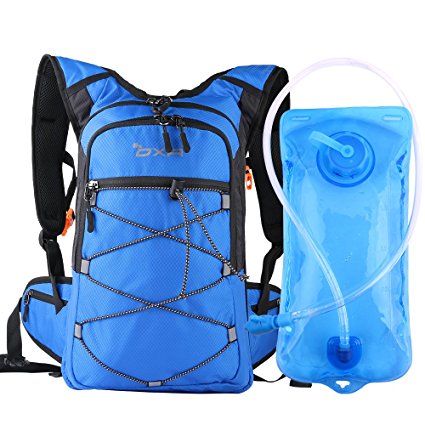 OXA Hydration Backpack with 2L Water Bladder, Thermal Insulation Layer Keeps Water Cool (up to 4 Hours), for Hiking, Running, Cycling, Climbing