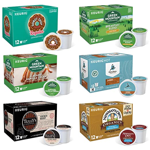 Keurig K-Cup Pod Variety Pack, Single-Serve Coffee K-Cup Pods, Amazon Exclusive, 72 Count