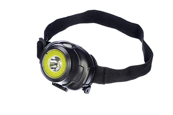 SE 3-in-1 COB and LED Headlamp with Adjustable Headband