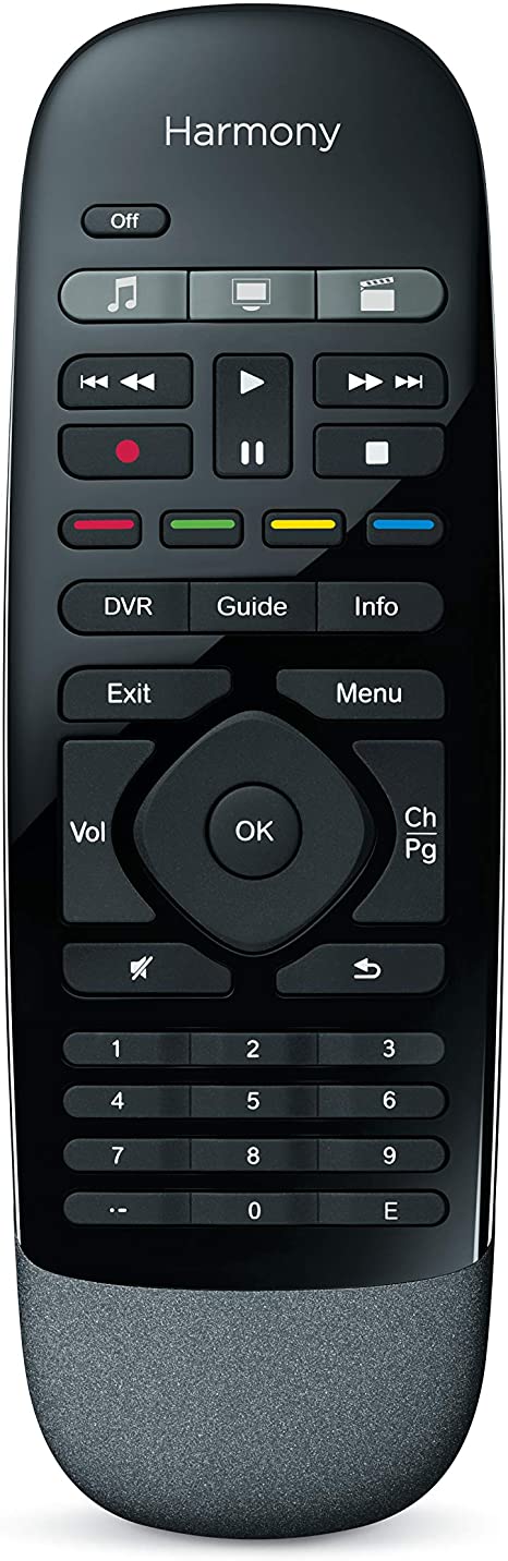 Logitech Harmony Smart Control with Smartphone App and Simple All in One Remote - Black