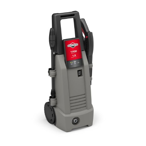Briggs & Stratton 20654 Electric Pressure Washer, 1700 PSI 1.3 GPM with Instant Start/Stop System
