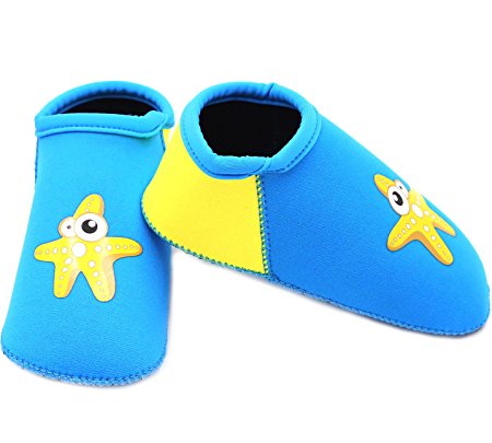 SUIEK Unisex Baby Infant Swim Shoes Water Shoes Beach Shoes