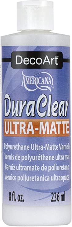 DecoArt Americana DuraClear Varnishes, 8-Ounce, Ultra Matte