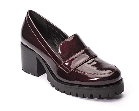 Jane and the Shoe Women's Leighton Heeled Loafer