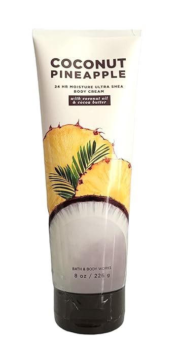 Bath and Body Works Coconut Pineapple Ultra Shea Body Cream 8 Ounce