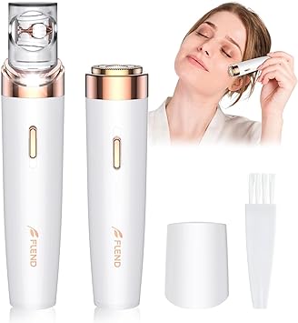 Epilator for Women, Facial Hair Removal for Women, Hair Removal Device Bikini Trimmer Electric Facial Hair Remover for Women Painless Smooth Glide Epilator for Women Face Lips Chin Peach Fuzz