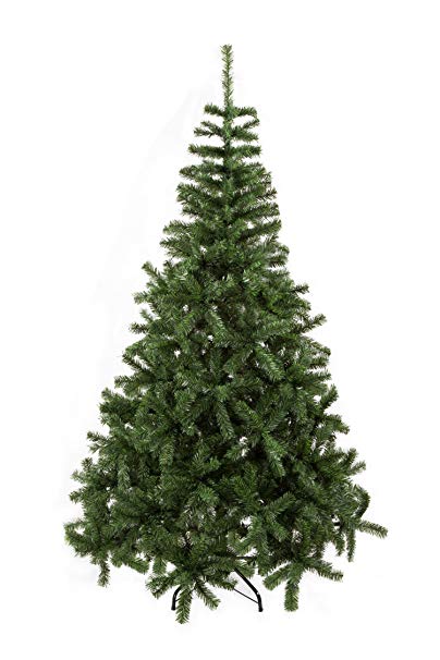 ECOLINEAR 6' Artificial Christmas Tree 700 Tips Eco-Friendly Pine Green Or White (Green)