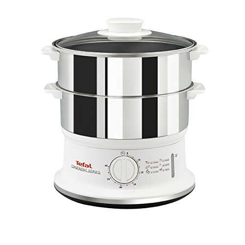 Tefal VC145140 Steam Cooker Convenient Series Stainless Steel and Timer