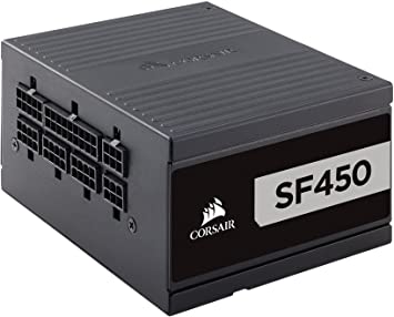 Corsair SF Series, SF450, 450 Watt, SFX, 80  Platinum Certified, Fully Modular Power Supply