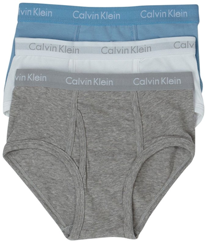 Calvin Klein Boys' Assorted Briefs (Pack of 3)