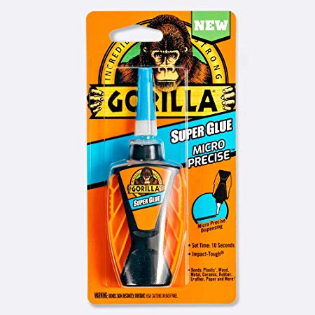 Gorilla Micro Precise Super Glue, 6g