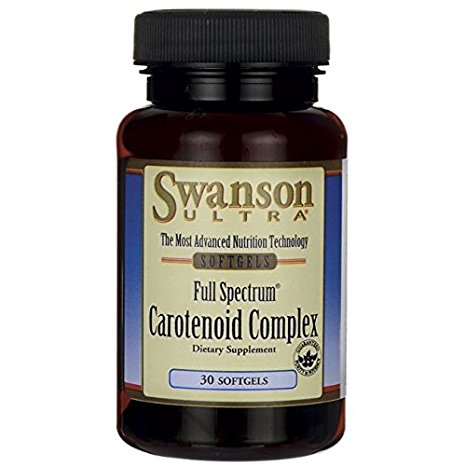 Swanson Full Spectrum Carotenoid Complex 30 Sgels