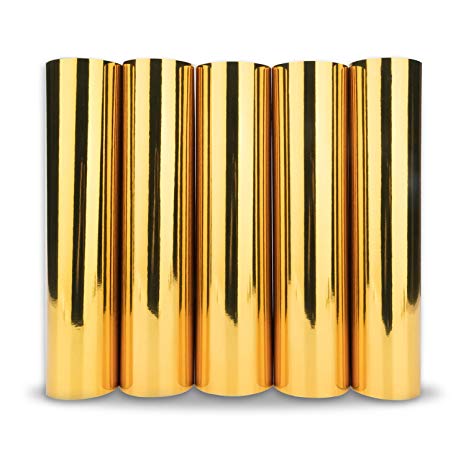 TECKWRAP Chrome Gold Adhesive Craft Vinyl Sheets