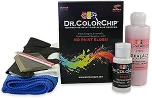 Dr. ColorChip Squirt-n-Squeegee Automobile Touch-Up Paint Kit, Compatible with the 2018 Tesla All Models, Pearl White Multi-Coat (PPSW)