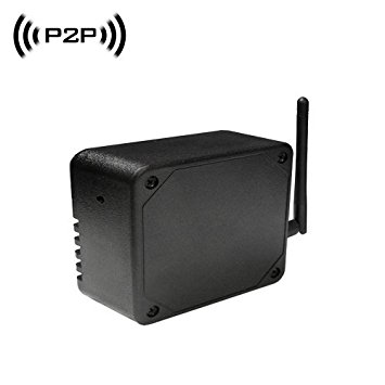 WiFi Spy Camera with Recording & Remote Internet Access; Black Box Style with Flushed Pinhole Lens