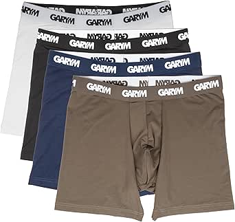 Gary Majdell Sport Men's Microfibre Bikini - Boxer Brief, Moisture-Wicking Underwear, 4 Pack