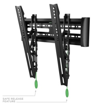 Mount Factory - Universal Fully Adjustable TV Wall Mount; Fixed or Tilting (fits most screens from 32" - 60")