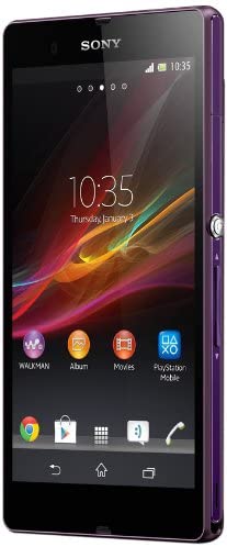 Sony Xperia Z C6602 Unlocked Phone with 5 inch HD Display and 1.5GHz Quad-Core Processor--U.S. Warranty (Purple)