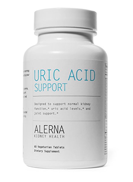 Uric Acid Support - Supports Normal Kidney Function & Uric Acid Levels (W/ Tart Cherry, Celery Extract, Turmeric, Quercetin, and more)