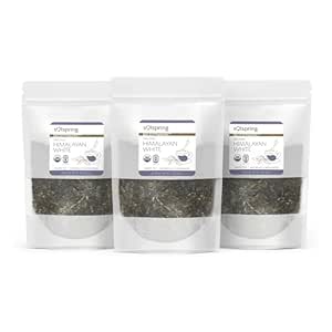 Dr. Mercola Solspring Biodynamic Organic Himalayan White Loose Leaf Tea, 4 Oz. (Pack of 3), Traditional White Loose Leaf Tea, Naturally Caffeinated, non GMO, Soy Free, Gluten Free, USDA Organic, Demeter Certified Biodynamic