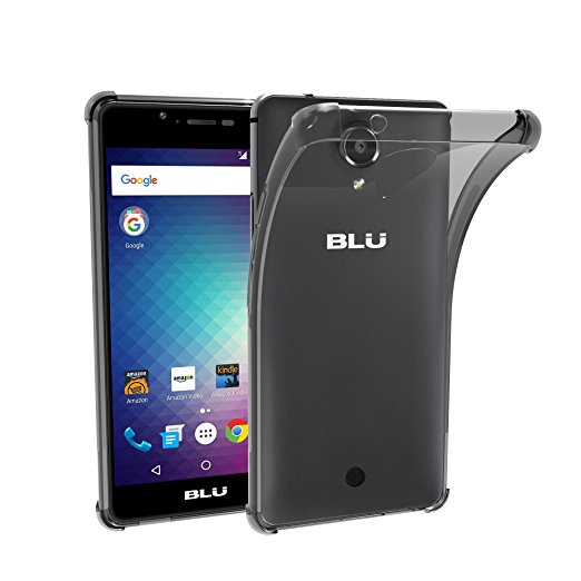 BLU R1 HD Case, iVoler Ultra-Thin [Anti-Scratch] Premium Shock-Absorption / Slim Fit / Soft Flexible TPU Protective Cover Case for BLU R1 HD with Lifetime Replacement Warranty (Black)