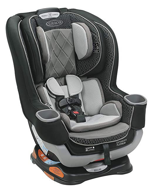 Graco Extend2Fit Platinum Convertible Car Seat, Hurley