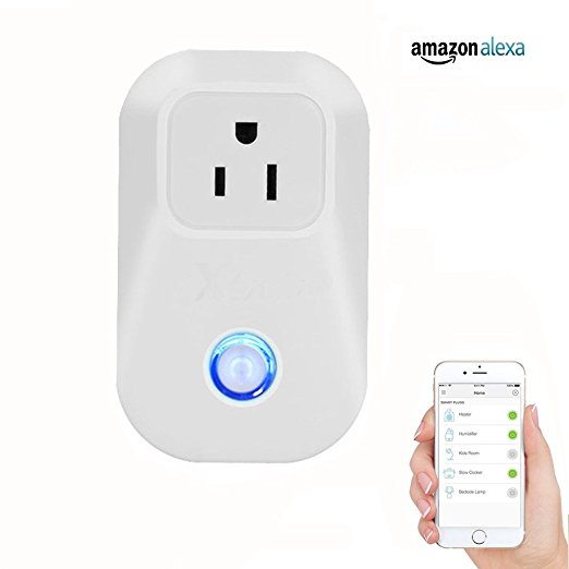 Smart Plug, Homics Wifi Electrical Socket Outlet Wireless Switch Works with Alexa, Remote Control Your Devices From Anywhere, No Hub Required
