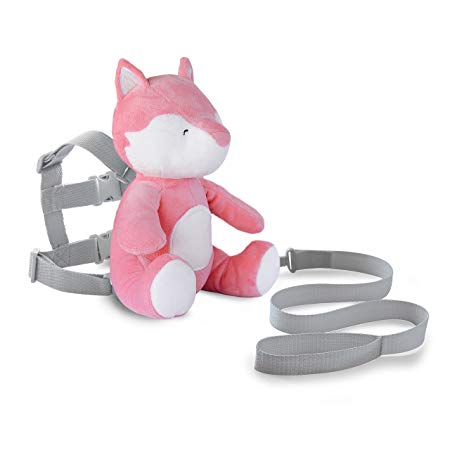 Carter's Toddler Safety Harness, Animal Fox, Pink/Salmon