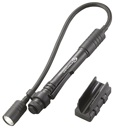 Streamlight 66418 Stylus Pro Reach Pen Light with White LED, Black