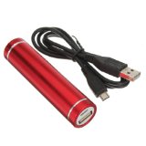 2600mAh Portable Red External Power Bank Battery Charger For iPhone5 4S 4 3GS i9300 Retail-Red Wine