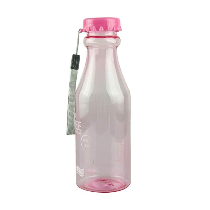 Perman 550ml BPA Free Cycling Bicycle Bike Sports Unbreakable Plastic Water Bottle