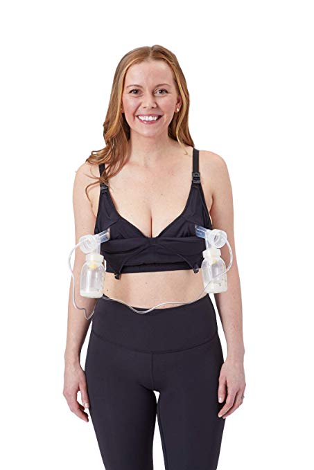 Simple Wishes Foundation Nursing and Hands Free Breast Pumping Bra