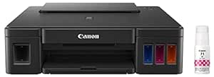 Canon Pixma G1010 Single Function Ink Tank Colour Printer & GI-71 M Ink Bottle