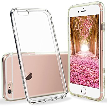 iPhone 6s Case, iPhone 6 Case, ENDLER Acrylic Clear Back TPU Bumper Hybrid Premium Case for Apple iPhone 6s 4.7 inch and Apple iPhone 6 4.7 inch (Crystal Clear)