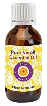 dève herbes Pure Neroli Essential Oil (Citrus aurantium) 100% Natural Therapeutic Grade (5-1250ml)