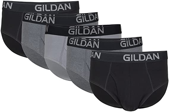 Gildan Men's Cotton Stretch Briefs, 5-Pack