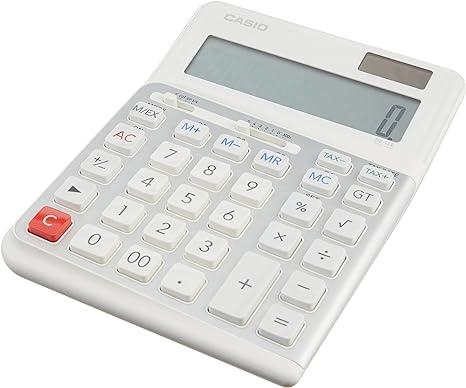 Casio DE-12E 12-Digit Ergonomic Business Desktop Calculator