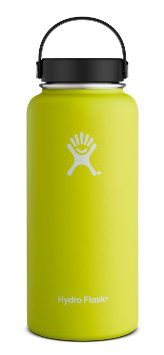 Hydro Flask Vacuum Insulated Stainless Steel Water Bottle, Wide Mouth w/Flex Cap