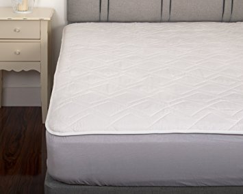 Bedding Direct UK - Keep Cool Air Relax Mattress Protector Cover Pure Cotton 38cm Skirt Super King