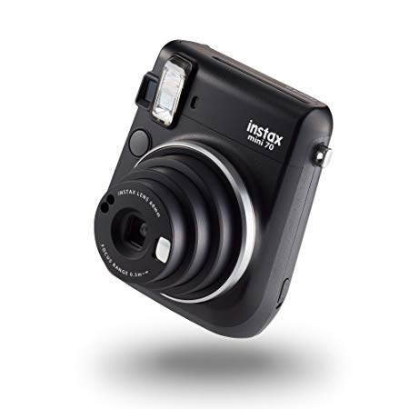 instax mini 70 camera with 10 shots, Midnight Black