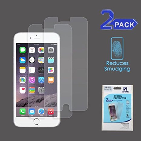 Asmyna Screen Protector for Apple iPhone 6S Plus/6 Plus - Retail Packaging - Clear