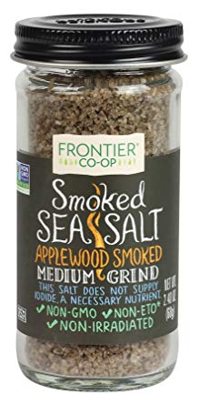 Frontier Smoked Applewood Sea Salt, 2.4 Ounce