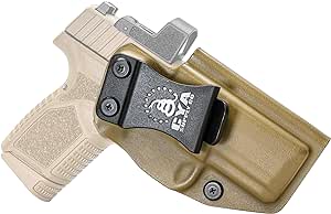 CYA Supply Co. Base Optics Ready (Flat Dark Earth) Inside Waistband Holster IWB Veteran Owned Company Fits