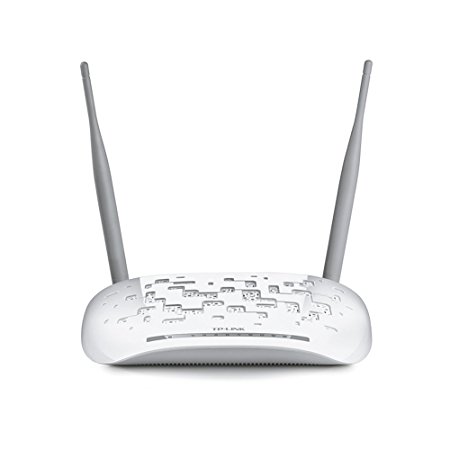 TP-Link TD-W8968 N300 Wireless ADSL2  Router (White)