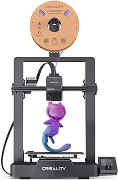 Creality Ender 3 V3 SE 3D Printer, 250mm/s Printing Speed FDM 3D Printers with CR Touch Auto Leveling, Sprite Direct Extruder Auto-Load Filament Dual Z-axis & Y-axis, Print Size 8.66 * 8.66 * 9.84in