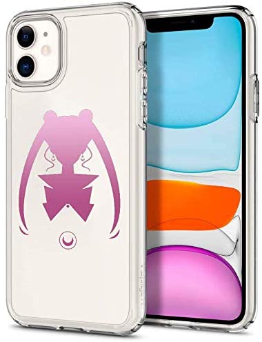 N / A iPhone 11 case, Printed Fashion，Anti-Scratch Clear Back, HD Clear (Sailor-Moon)